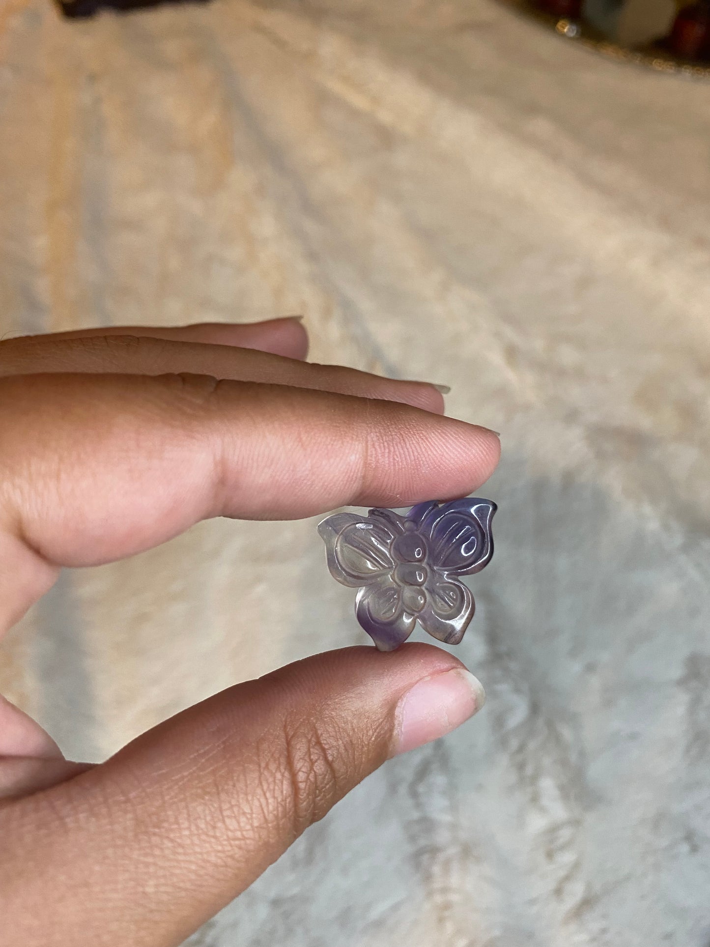 Mini Fluorite Butterfly