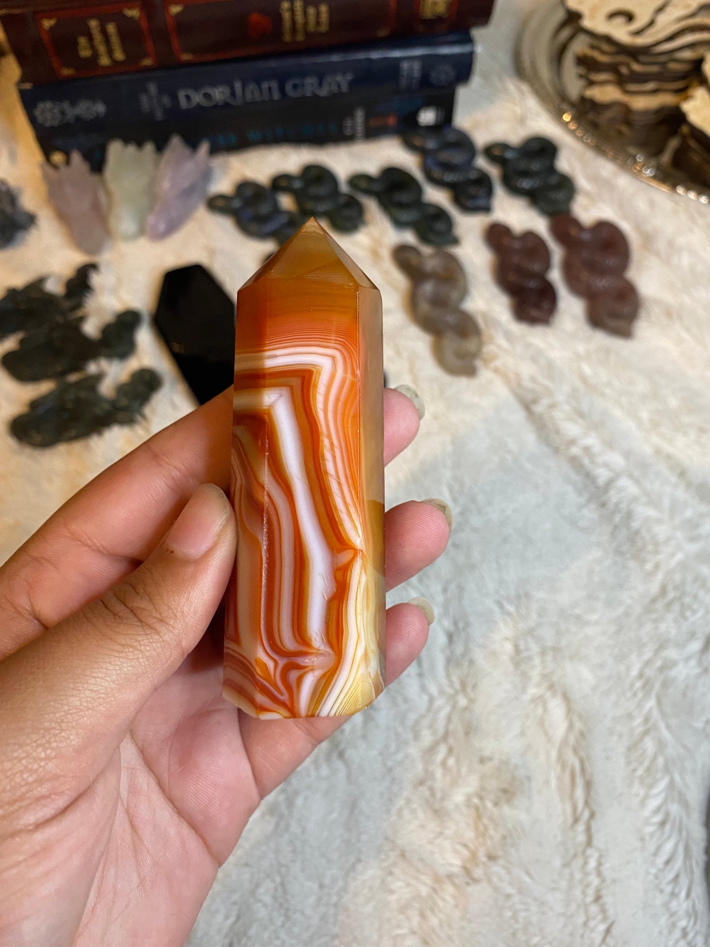 Banded Carnelian Point