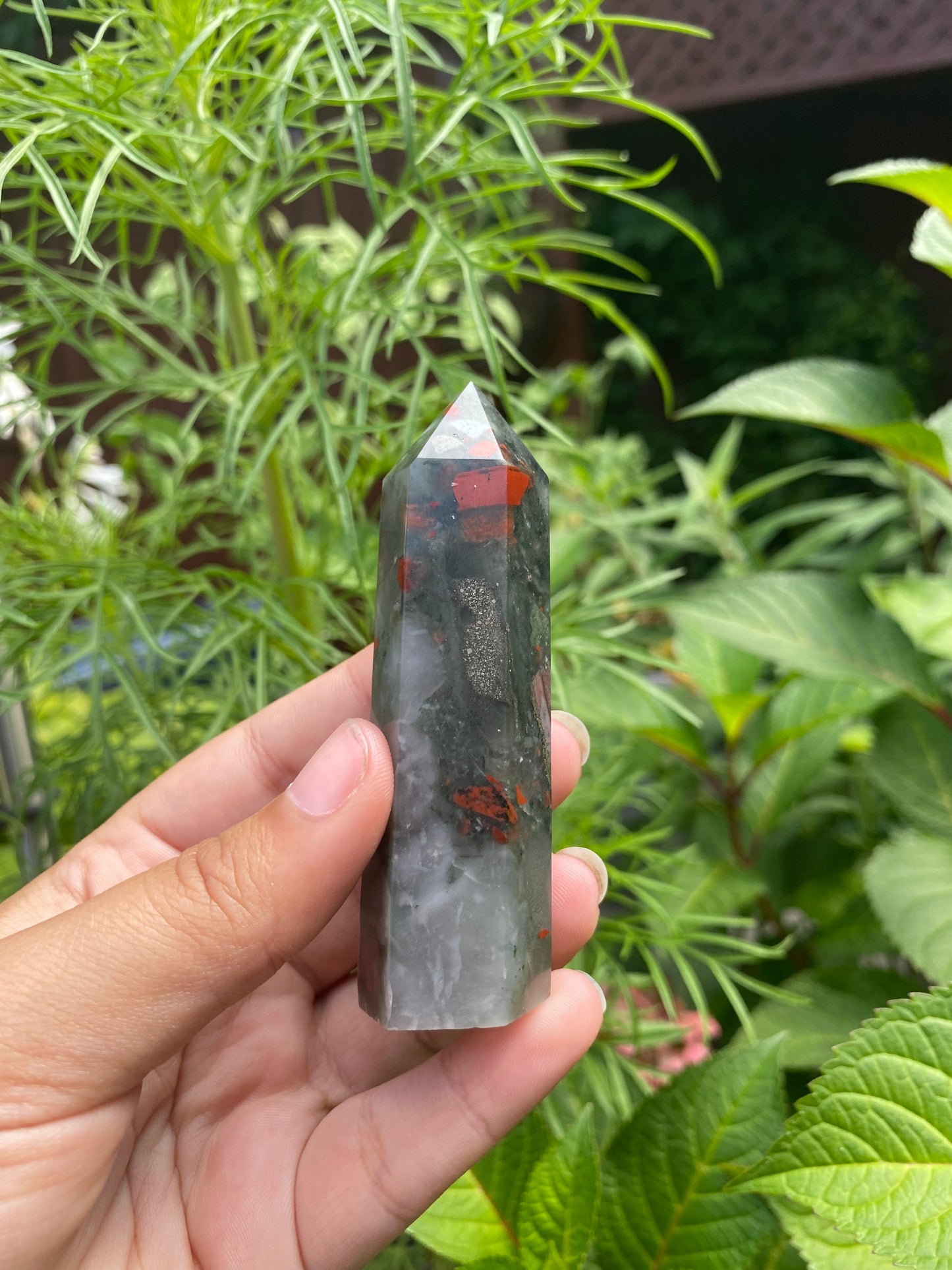 African Bloodstone Points