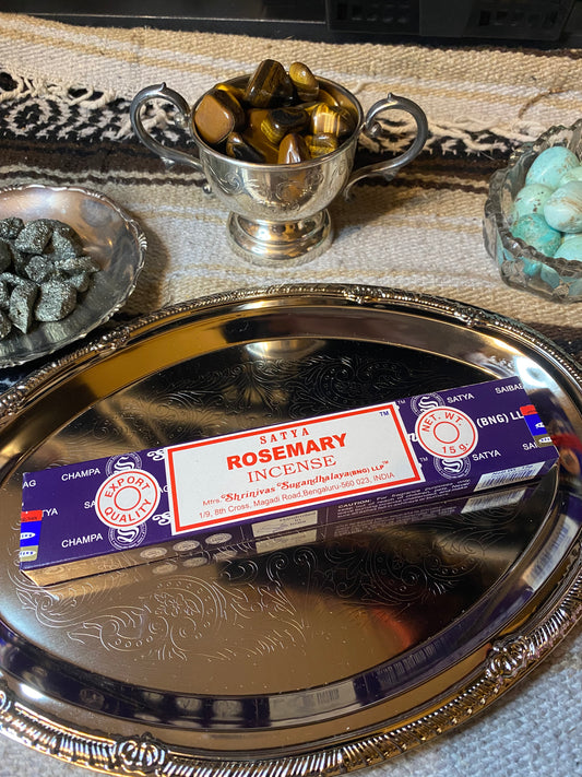 Rosemary Satya Incense  15 Gram Pack