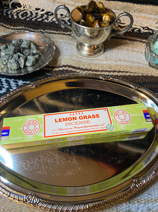 Lemon Grass Satya Incense 15 Gram Pack